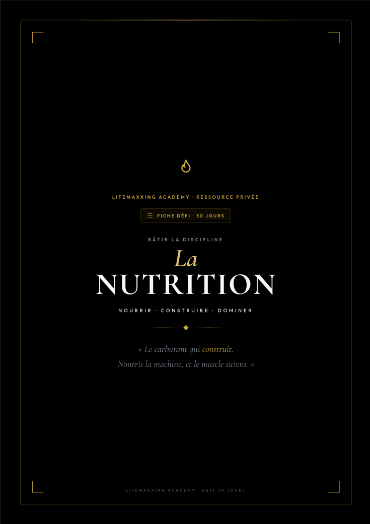 Module Nutrition